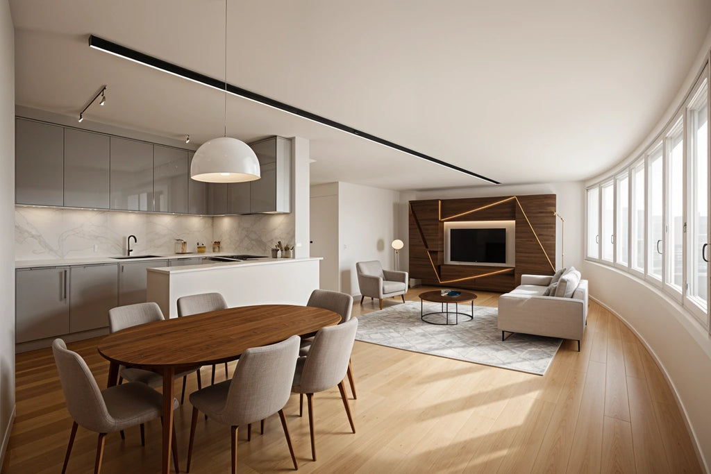 Luminoso 4.5 locali con balcone a ampia vista in zona centrale