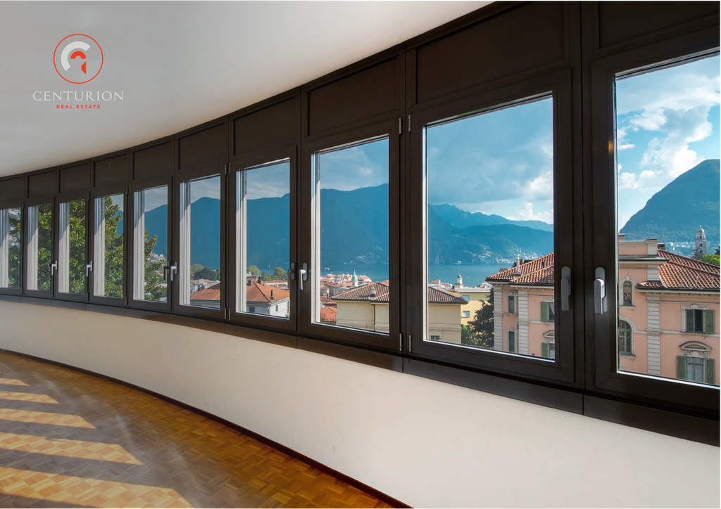 Luminoso 4.5 locali con balcone a ampia vista in zona centrale