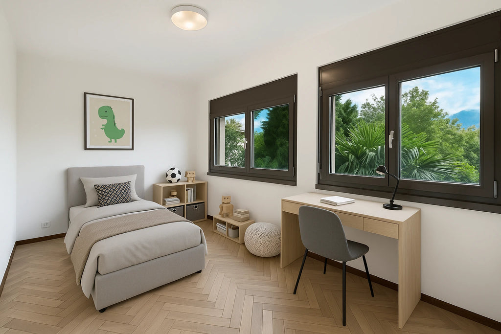 Luminoso 4.5 locali con balcone a ampia vista in zona centrale